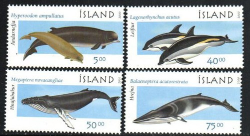 Francobollo islanda 911 914 - francobollo,