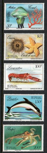 Francobollo senegal 701 705 - 701-705,